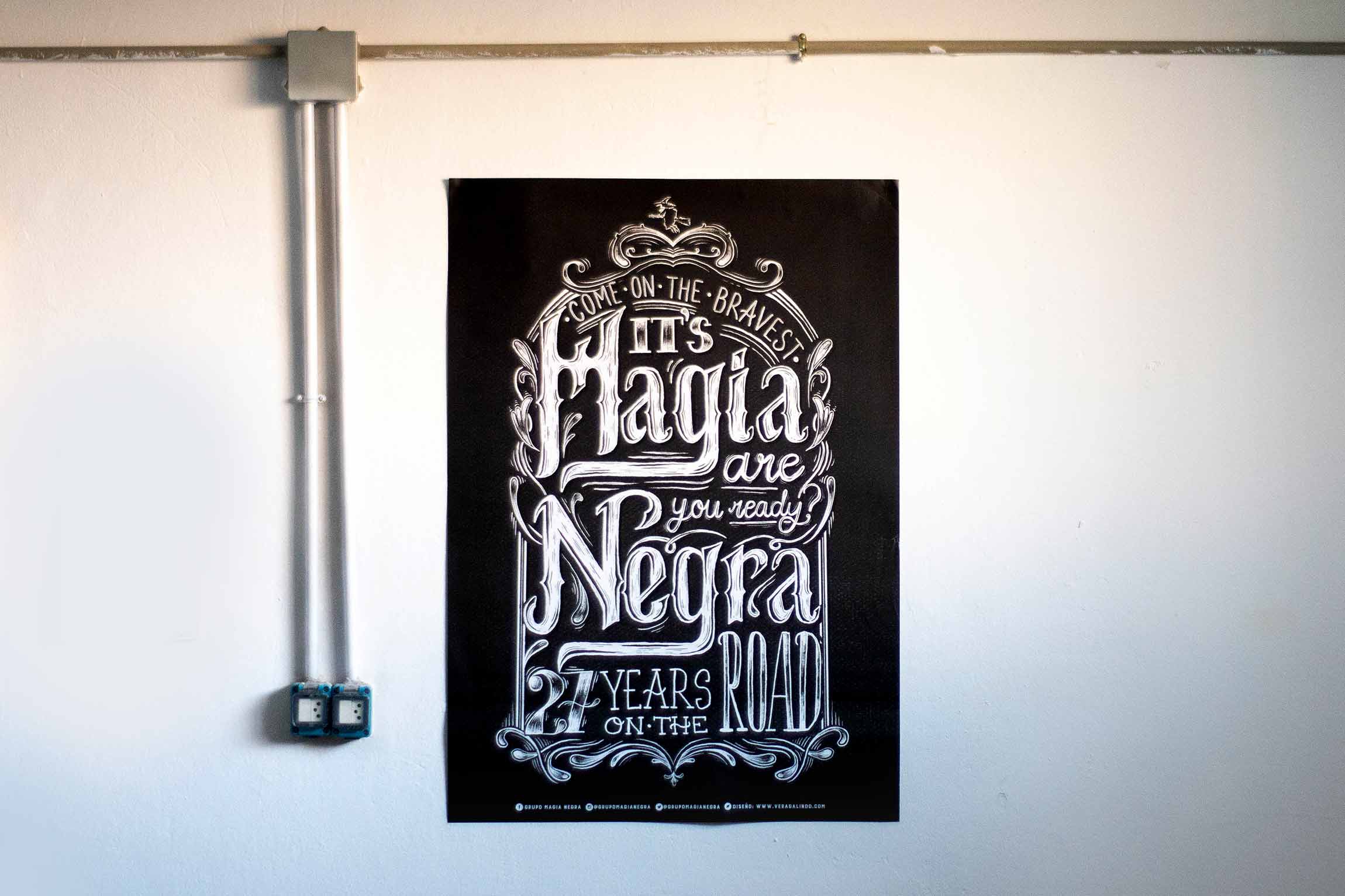 Magia Negra - Orquesta Zaragoza - Diseño Cartelería