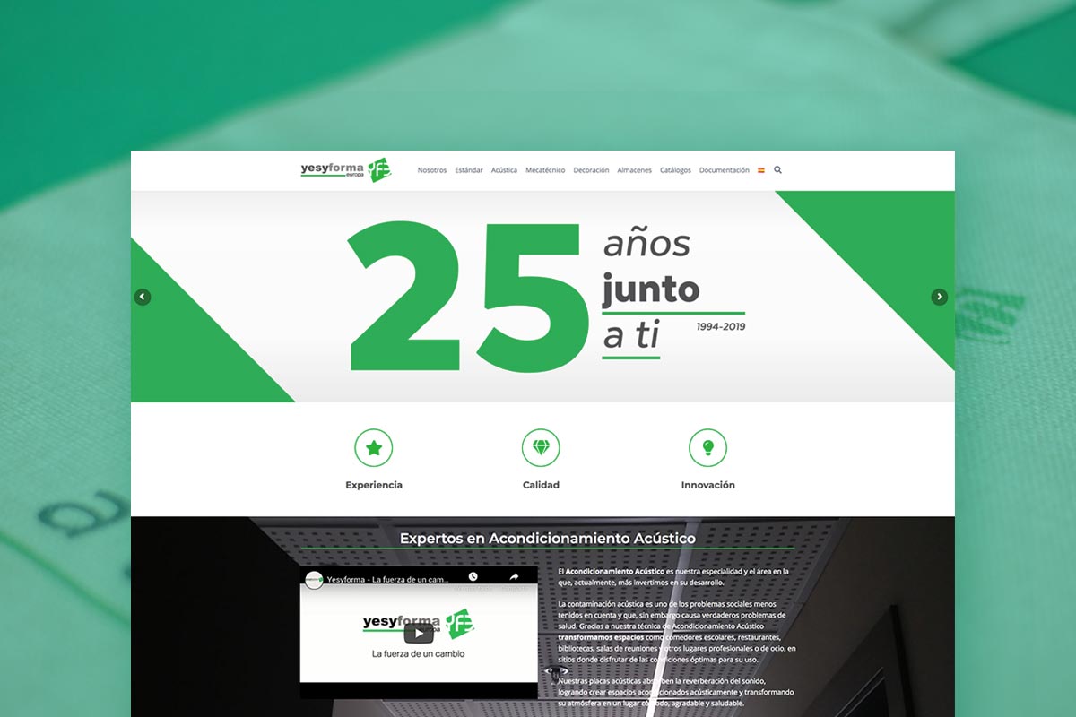 Yesyforma Europa - 25 aniversario