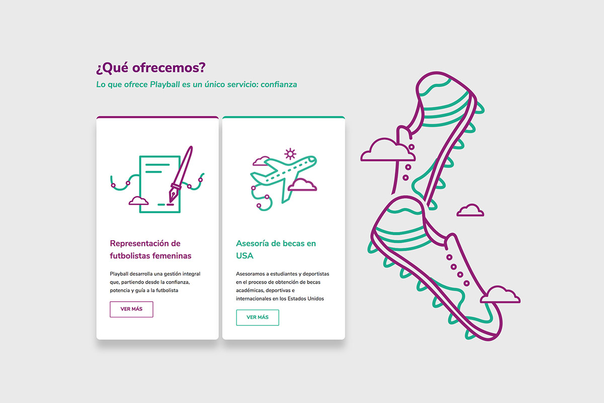 PlayBal Agency - Diseño global, branding, animaciones corporativas, página web